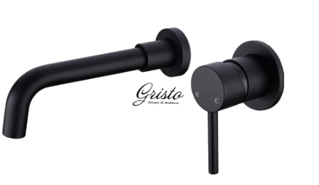 Смеситель для раковины встраиваемый Gristo Black GB-3005-15 черный матовый 325407 - фото 4507