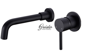 Смеситель для раковины встраиваемый Gristo Black GB-3005-15 черный матовый
