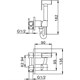 Гигиенический душ встраиваемый Gristo Black GB-3048 черный матовый 1847 - фото 5782