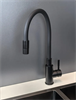 Смеситель для кухни с гибким изливом Gristo Black GB-3106 черный матовый 1852 - фото 5881