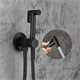 Гигиенический душ встраиваемый Gristo Black GB-3041-1 черный матовый 1855 - фото 5895