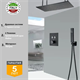 Душевая система скрытого монтажа c термостатом Gristo Black Termo GBT-4054-80 черный матовый 1856 - фото 5904