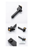 Душевая система скрытого монтажа с термостатом Gristo Black LED GBT-4061LED черный матовый 1868 - фото 6026