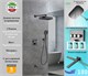 Душевая система скрытого монтажа c термостатом Gristo Black Termo GBT-5064-1 черный матовый 1928 - фото 6692