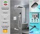 Душевая система скрытого монтажа c термостатом Gristo White Matte Termo GWT-5064 белый матовый 1929 - фото 6702