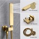 Душевая система скрытого монтажа c термостатом Gristo Gold Matte Termo GGMT-4062-2 золото матовое 1942 - фото 6801