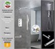 Душевая система скрытого монтажа c термостатом Gristo Chrome Termo GСT-4062-4 хром 1943 - фото 6810