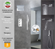 Душевая система скрытого монтажа c термостатом Gristo Chrome Termo GCT-5052-1 хром 1947 - фото 6841