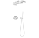 Душевая система скрытого монтажа c термостатом Gristo White Matte Termo GWMT-6053-1 белый матовый 1972 - фото 7140