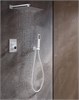 Душевая система скрытого монтажа с прогрессивным смесителем Gristo White Matte Progressive LED GWMP-5058 белый матовый 1983 - фото 7240